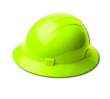 ERB Hard Hat Americana Full Brim Ratchet Hi-Viz Lime19220