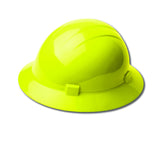 ERB Hard Hat Americana Full Brim Ratchet Hi-Viz Yellow 19228