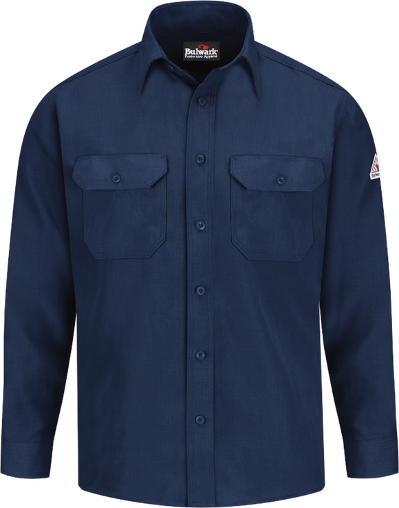Bulwark Men's Lightweight Nomex FR Uniform Shirt