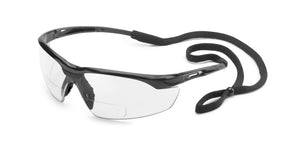 Conqueror® MAG Eyewear - Black Frame, Clear Lens, 1.0 Diopter (Qty: 10/Box)