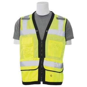 S251 ANSI Class 2 Premium Surveyor Vest w/ Tablet Pocket – Key Safety