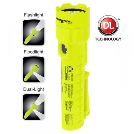 Nightstick XPP-5422G Intrinsically Safe Permissible Dual-Light™ Flashlight